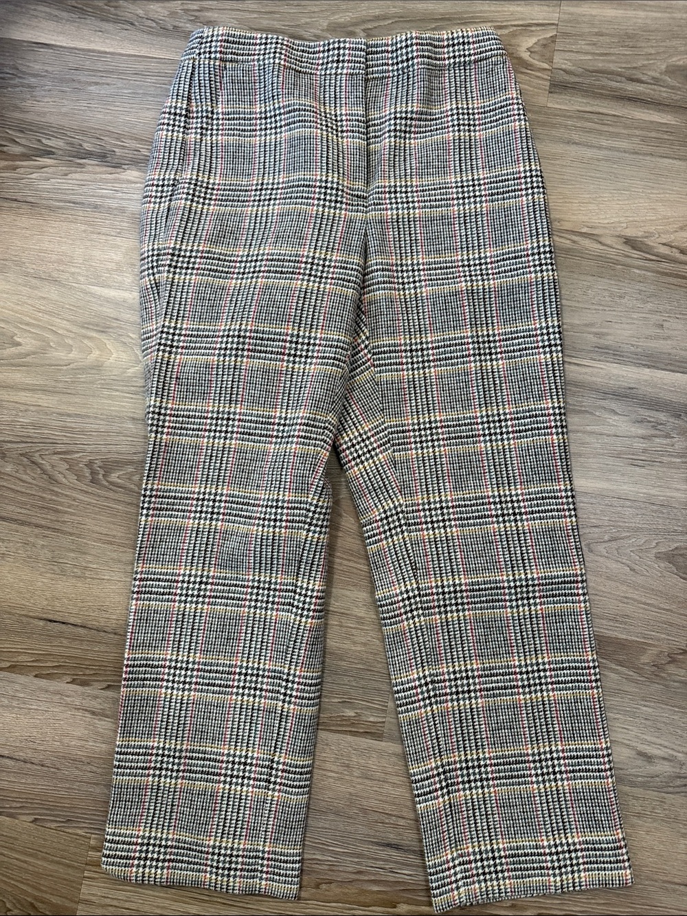 J. Crew 100% Wool Plaid Pants